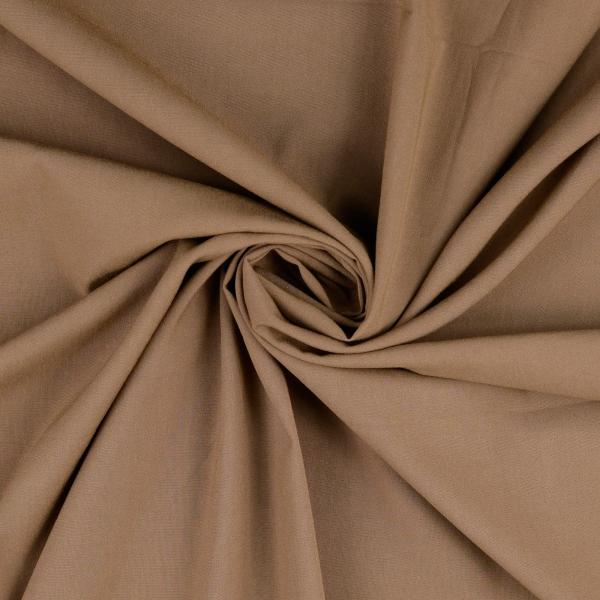 Viskose Stretch Popeline - sand
